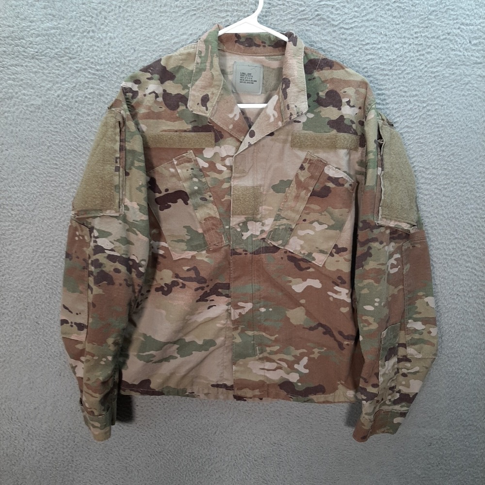 Military Jacket Adult Extra Small Short Camouflage Multicam‎ Paintball Tactical